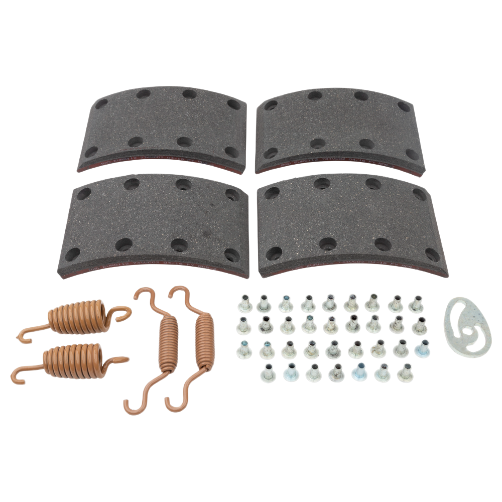 obložení 200 ADR 420/200 KÓNICKÉ  s nýty a pružinami -SADA NA 1 KOLO -4 pružiny-
