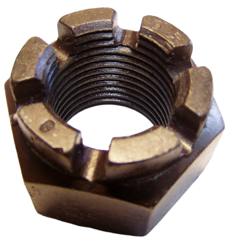 matice M36x3 korunková vysoká